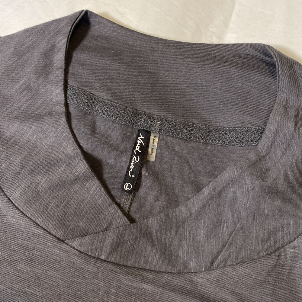 NWT North River Outfitters 100% Cotton Slub Jersey Tunic - Picture 5 of 16